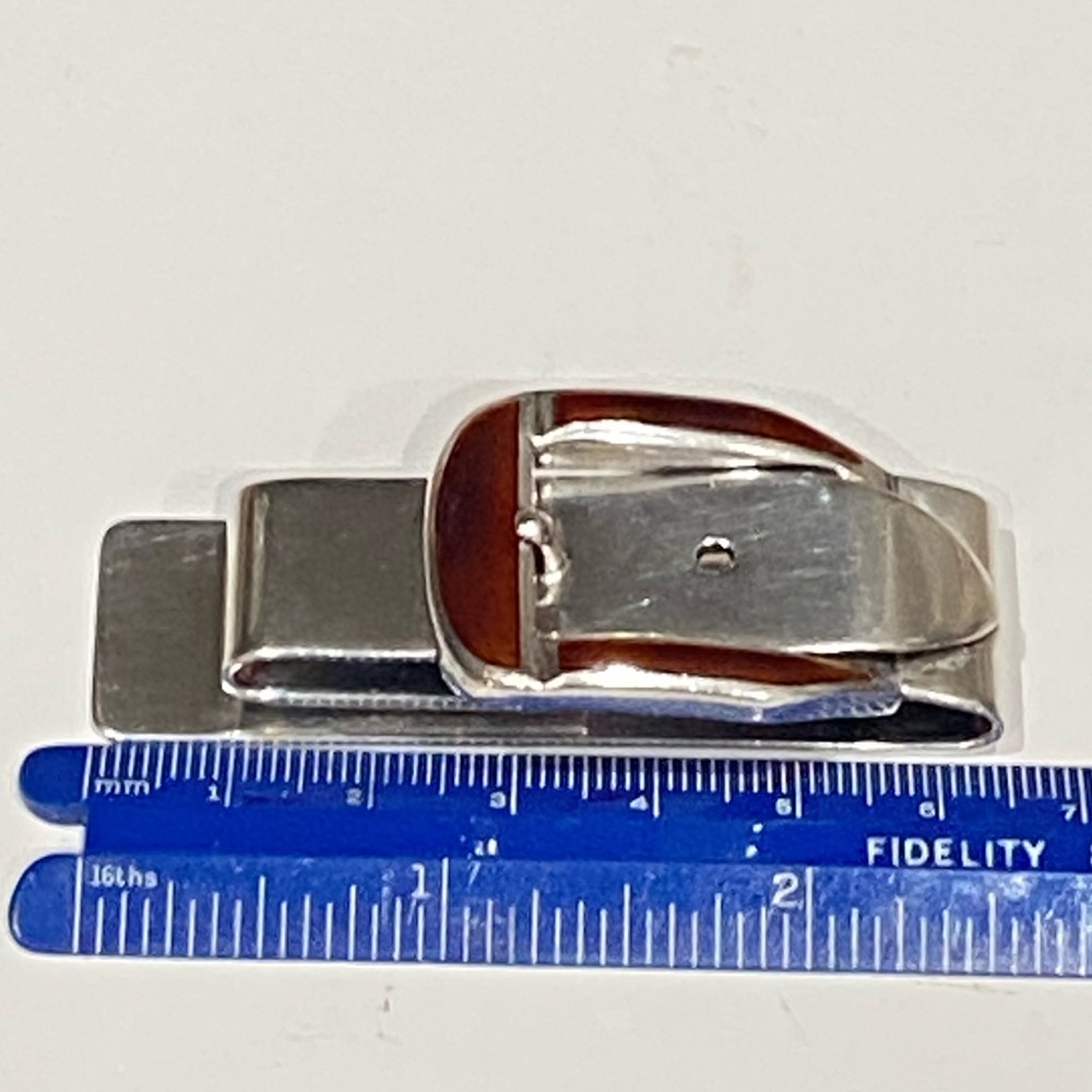 Gucci Vintage Sterling Silver Money Clip - Picture 3 of 7